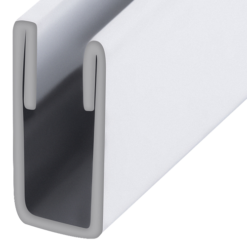 Brixwell 35048-CCP95-XCP50 Mill Standard Storm Window Frame for Single Strength Glass  95" Stock Length - pack of 50