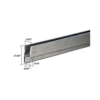 CRL 35035 Storm Window Leg Frame for Single Strength Glass 150" Stock Length