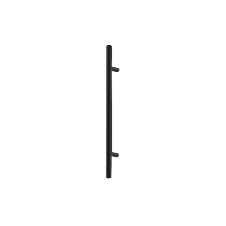 CRL 36LPSMBL Matte Black 36" Extra Length Ladder Style Single-Sided Pull Handle