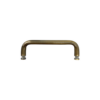 CRL BPS8SB Satin Brass 8" Single-Sided Solid 3/4" Diameter Pull Handle Without Metal Washers