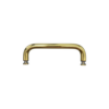 CRL BPS8SB Satin Brass 8" Single-Sided Solid 3/4" Diameter Pull Handle Without Metal Washers