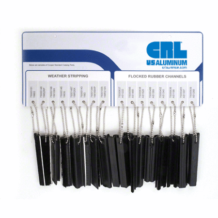 CRL 752507 Auto Weatherstrip Sample Display Board