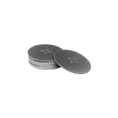 CRL 7X78120CB-XCP50 7" x 7/8" 120X Grit Polyester Back Sanding Discs - pack of 50