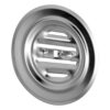 CRL 549 Chrome Plated Brass 5-5/16" No-Draft Speak-Thru