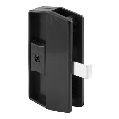 CRL A180 Black Sliding Screen Door Latch and Pull for Academy Doors