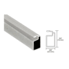 CRL A346GRY Gray 3/4" x 3/8" Extruded Screen Frame 144" Stock Length