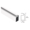 CRL A347W White 3/4" x 7/16" Extruded Screen Frame 144" Stock Length