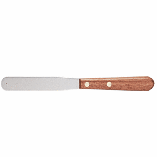 CRL AB2588 8" x 1-1/4" Wooden Handle Spatula