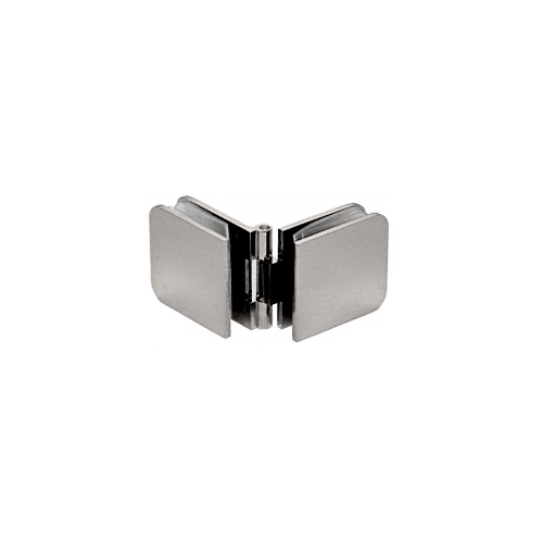 CRL ADJ180BN Brushed Nickel Adjustable Glass-to-Glass Clamp