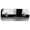 CRL ADJ180BN Brushed Nickel Adjustable Glass-to-Glass Clamp