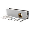 CRL AMR205BS Brushed Stainless AMR Series Patch Lock