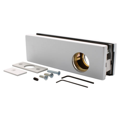 CRL AMR205BS Brushed Stainless AMR Series Patch Lock