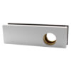 CRL AMR205BS Brushed Stainless AMR Series Patch Lock