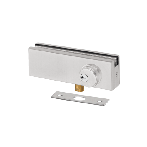 CRL AMR205BS Brushed Stainless AMR Series Patch Lock