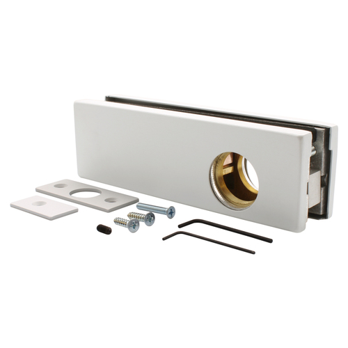 CRL AMR205BS Brushed Stainless AMR Series Patch Lock