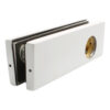 CRL AMR205BS Brushed Stainless AMR Series Patch Lock