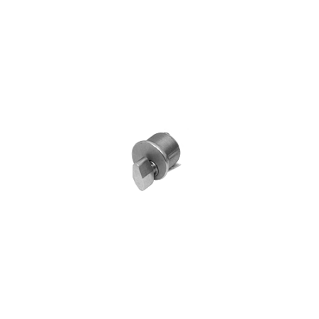 CRL AMR205CTPS Polished Stainless AMR Series Keyed Cylinder/Thumbturn