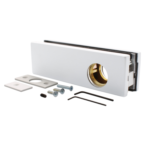 CRL AMR205BS Brushed Stainless AMR Series Patch Lock