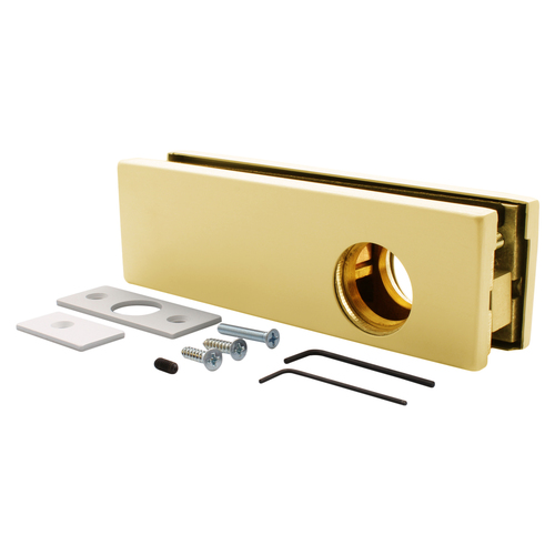 CRL AMR205BS Brushed Stainless AMR Series Patch Lock