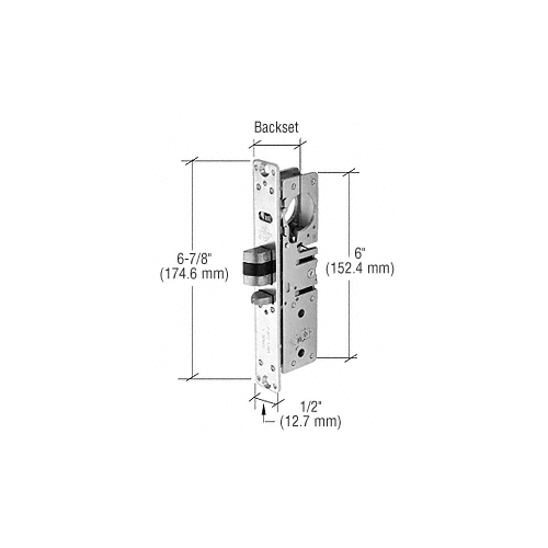 Adams Rite AR45133R 1-1/8" Backset Deadlatch Lock - Right Handed