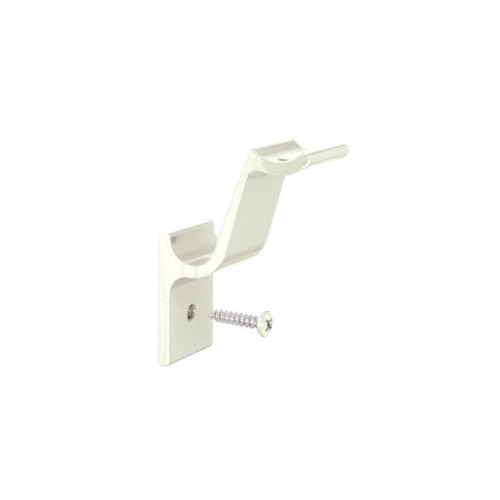 CRL ARHB1AGY Agate Gray Quick Connect Aluminum Hand Rail Bracket for 1-1/2" Diameter Tubing