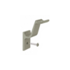 CRL ARHB1AGY Agate Gray Quick Connect Aluminum Hand Rail Bracket for 1-1/2" Diameter Tubing