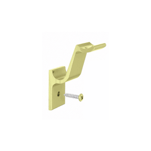 CRL ARHB1AGY Agate Gray Quick Connect Aluminum Hand Rail Bracket for 1-1/2" Diameter Tubing