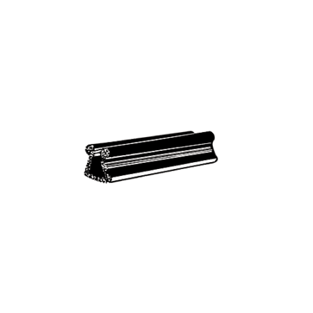 CRL AV4516 Glass and Acrylic Setting Rubber Channel 3/16" Material - 3/8" Base Width