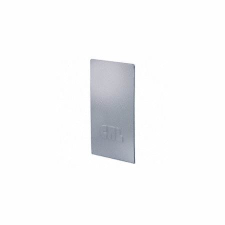 CRL B5SECPS6 316 Polished Stainless End Cap for B5S Series Standard Square Base Shoe