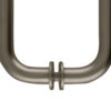 CRL BM8X8ABN Antique Brushed Nickel 8" BM Series Tubular Back-to-Back Pull Handle