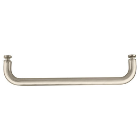 CRL BMNW12BN Brushed Nickel 12" BM Series Single-Sided Towel Bar Without Metal Washers