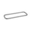 CRL BMNW18X18BN Brushed Nickel 18" BM Series Back-to-Back Towel Bar Without Metal Washers