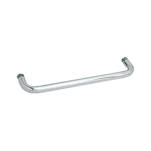 CRL BMNW27W White 27" BM Series Single-Sided Towel Bar Without Metal Washers