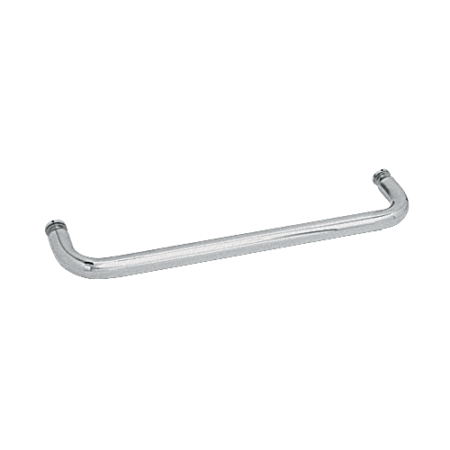 CRL BMNW24SC Satin Chrome 24" BM Series Single-Sided Towel Bar Without Metal Washers