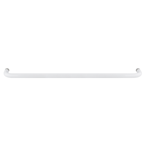 CRL BMNW27W White 27" BM Series Single-Sided Towel Bar Without Metal Washers