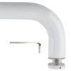 CRL BMNW27W White 27" BM Series Single-Sided Towel Bar Without Metal Washers