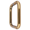 CRL BPD6GP Gold Plated 6" Back-to-Back Solid Brass 3/4" Diameter Pull Handles Without Metal Washers