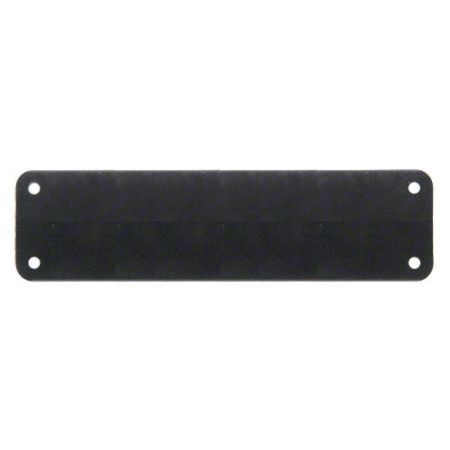 CRL BPG4BL Black Fascia Mount Moisture Barrier Gaskets - Set of Two