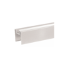 CRL BRGLSW Sky White 200, 300, 350, and 400 Series Bottom Rail for Glass 241" Long