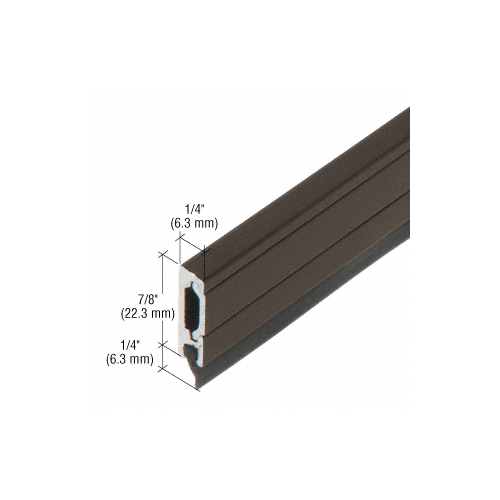 CRL BW03652 White KYNAR 36" Entrance Door Sweep