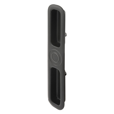 CRL C1087 Black Outside Pull 3" Screw Holes for International Doors