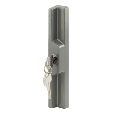 CRL C1158 Gray Outside Pull and Locking Unit with Multiple Screw Hole Patterns