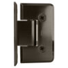 CRL C0L044ABRZ Antique Bronze Cologne 044 Series Wall Mount Offset Back Plate Hinge