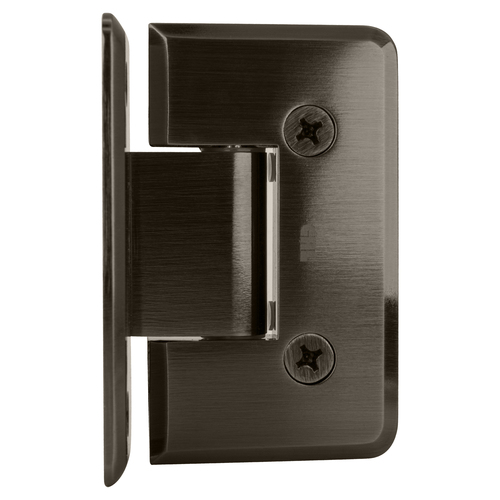 CRL C0L044ABRZ Antique Bronze Cologne 044 Series Wall Mount Offset Back Plate Hinge