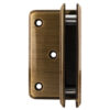 CRL C0L044ABRZ Antique Bronze Cologne 044 Series Wall Mount Offset Back Plate Hinge