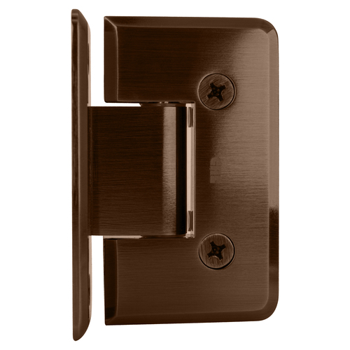 CRL C0L044ABRZ Antique Bronze Cologne 044 Series Wall Mount Offset Back Plate Hinge