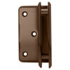 CRL C0L044ABRZ Antique Bronze Cologne 044 Series Wall Mount Offset Back Plate Hinge