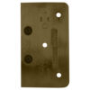 CRL C0L044ABRZ Antique Bronze Cologne 044 Series Wall Mount Offset Back Plate Hinge