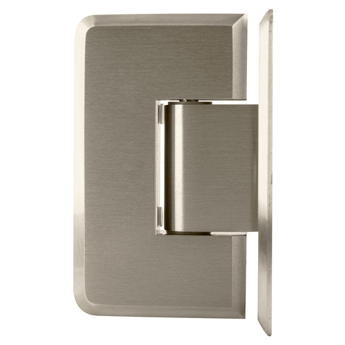 CRL C0L044ABRZ Antique Bronze Cologne 044 Series Wall Mount Offset Back Plate Hinge