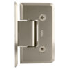 CRL C0L044ABRZ Antique Bronze Cologne 044 Series Wall Mount Offset Back Plate Hinge